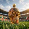 Product 2 MexicoInspired Da de Muertos Skull World Cup 2026 Whiskey Bottle 3 ZNo90.jpg
