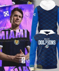 Miami Dolphins Scotland’s Tartan Army Special Hoodie
