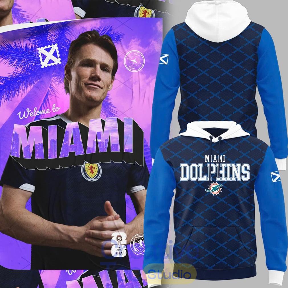 Miami Dolphins Scotland’s Tartan Army Special Hoodie Miami Dolphins Scotland’s Tartan Army Special Hoodie