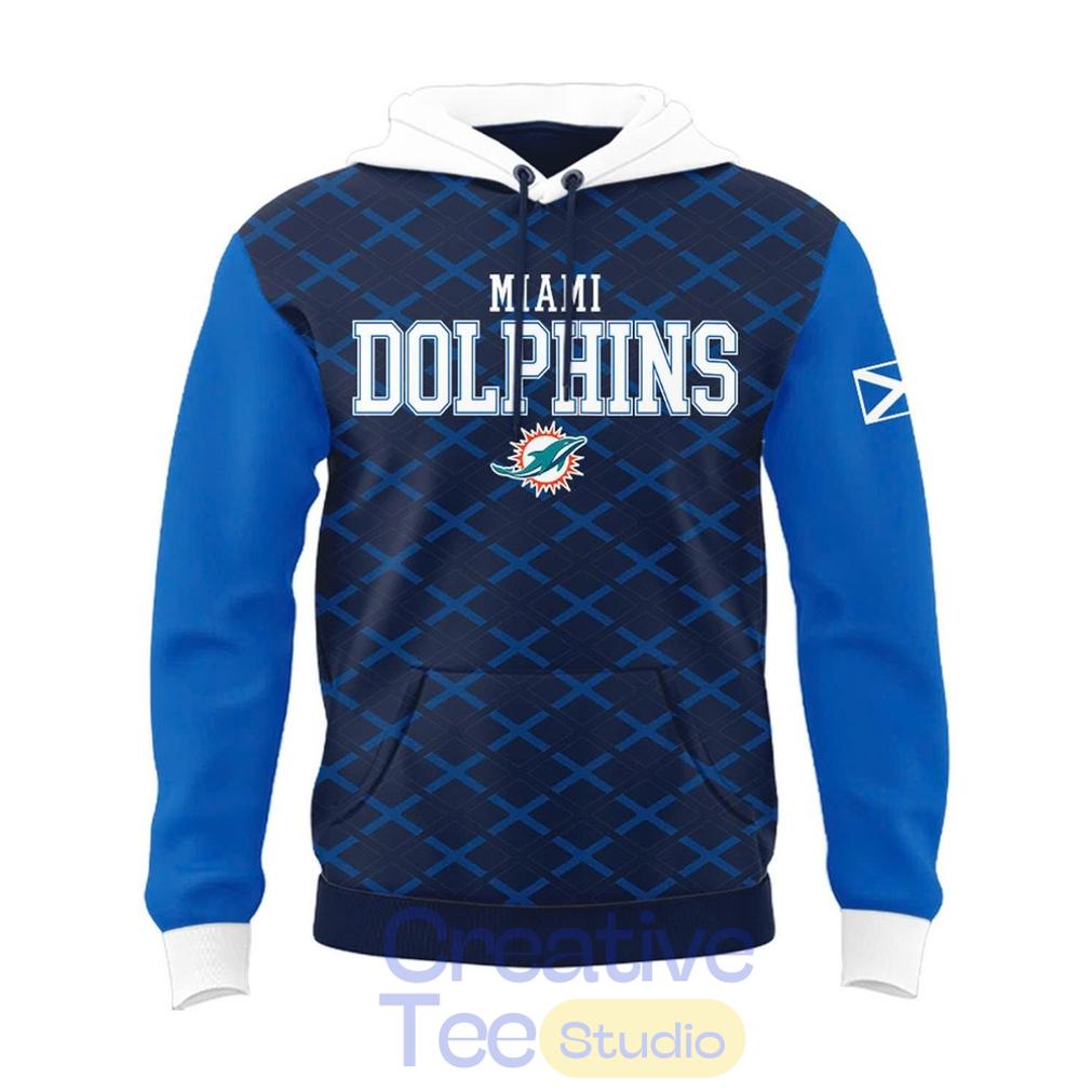 Miami Dolphins Scotland’s Tartan Army Special Hoodie Miami Dolphins Scotland’s Tartan Army Special Hoodie