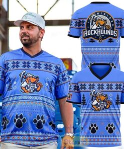 Midland RockHounds x Christmas in July 2026 Special Jersey Midland RockHounds x Christmas in July 2026 Special Jersey