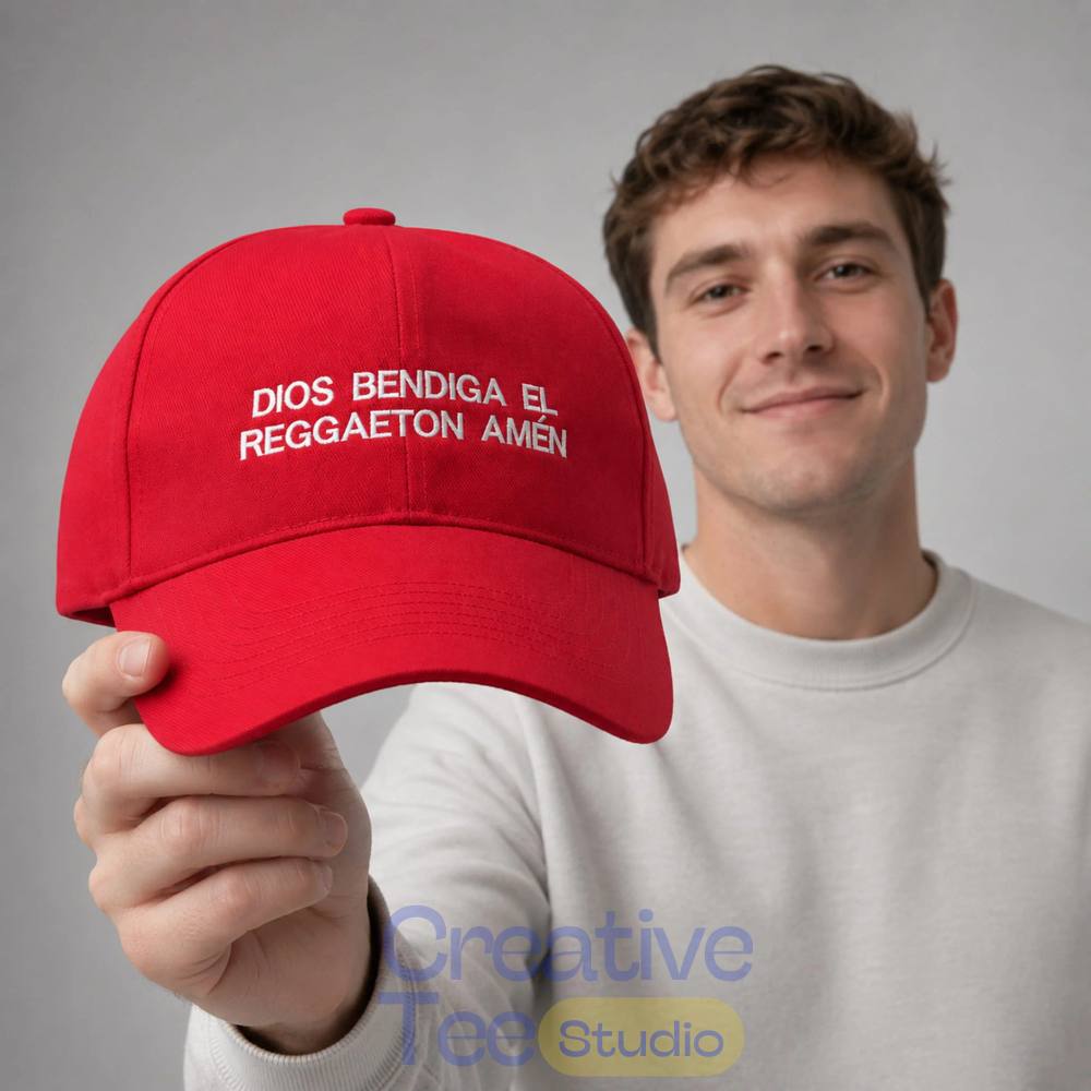 Miguel Borja “God Bless Reggaeton” Amen Hat Miguel Borja “God Bless Reggaeton” Amen Hat