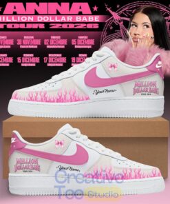 ANNA Million Dollar Babe Tour 2026 Custom AF1 Shoes