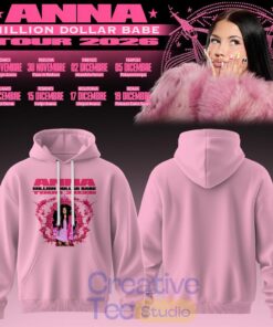 ANNA Million Dollar Babe Tour 2026 Pink Hoodie