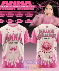 ANNA Million Dollar Babe Tour 2026 T-Shirt