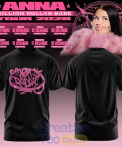 ANNA Million Dollar Babe Tour Special Black Tee
