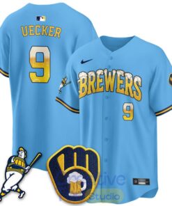 Milwaukee Brewers “Pitcher & Pint” Baseball Jersey