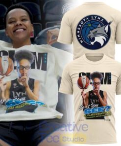 Minnesota Lynx Unisex Cream Olivia Miles Slam T-Shirt Minnesota Lynx Unisex Cream Olivia Miles Slam T-Shirt