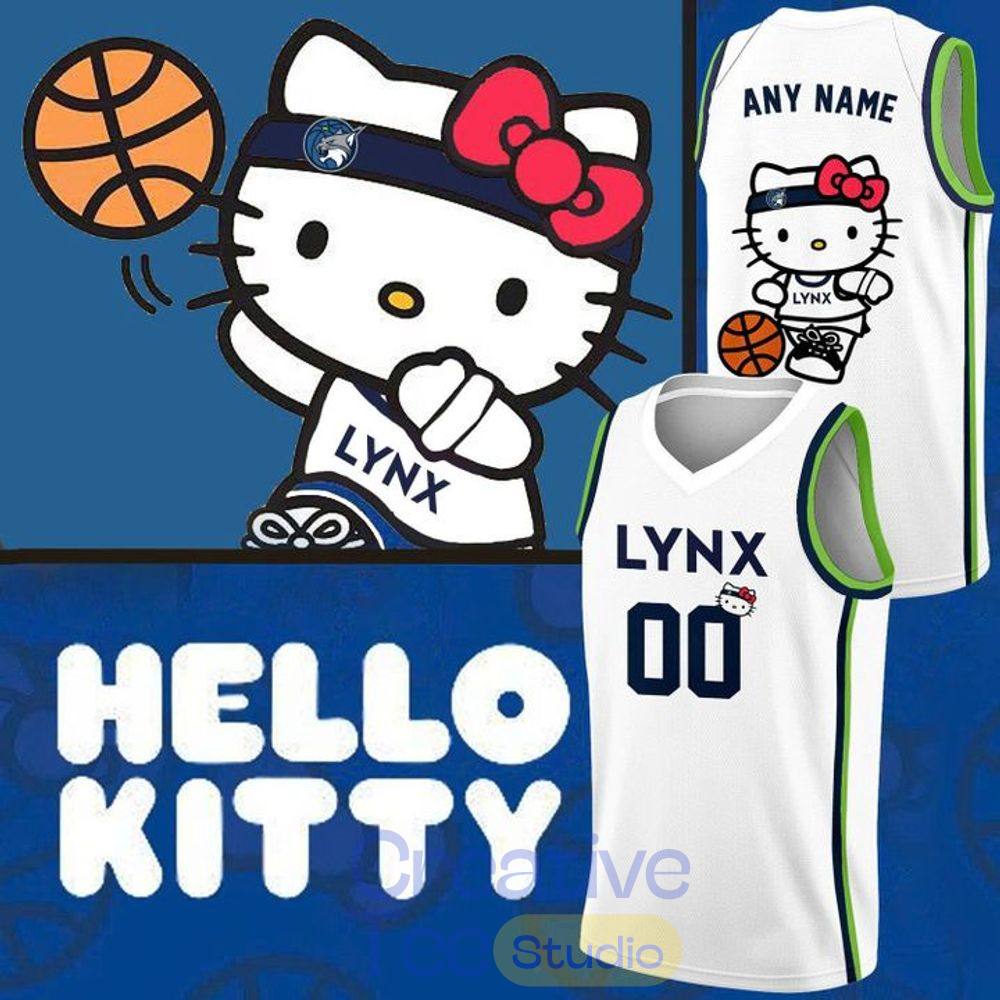 Minnesota Lynx x Hello Kitty 2026 Limited Edition Basketball Jersey Minnesota Lynx x Hello Kitty 2026 Limited Edition Basketball Jersey