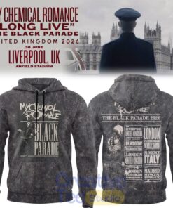 My Chemical Romance The Black Parade TOUR 2026 Hoodie My Chemical Romance The Black Parade TOUR 2026 Hoodie