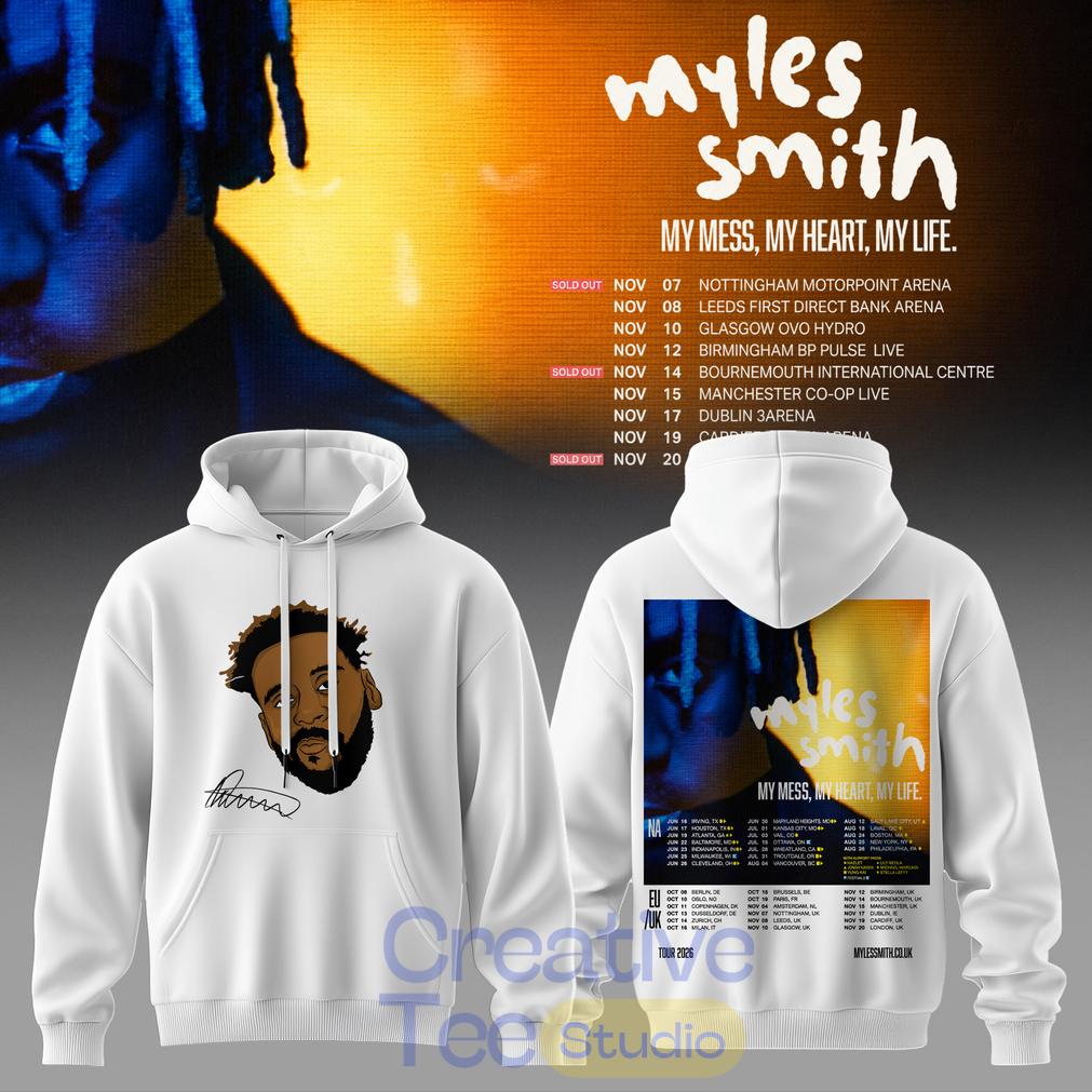 Myles Smith “My Mess, My Heart, My Life” Hoodie Myles Smith “My Mess, My Heart, My Life” Hoodie