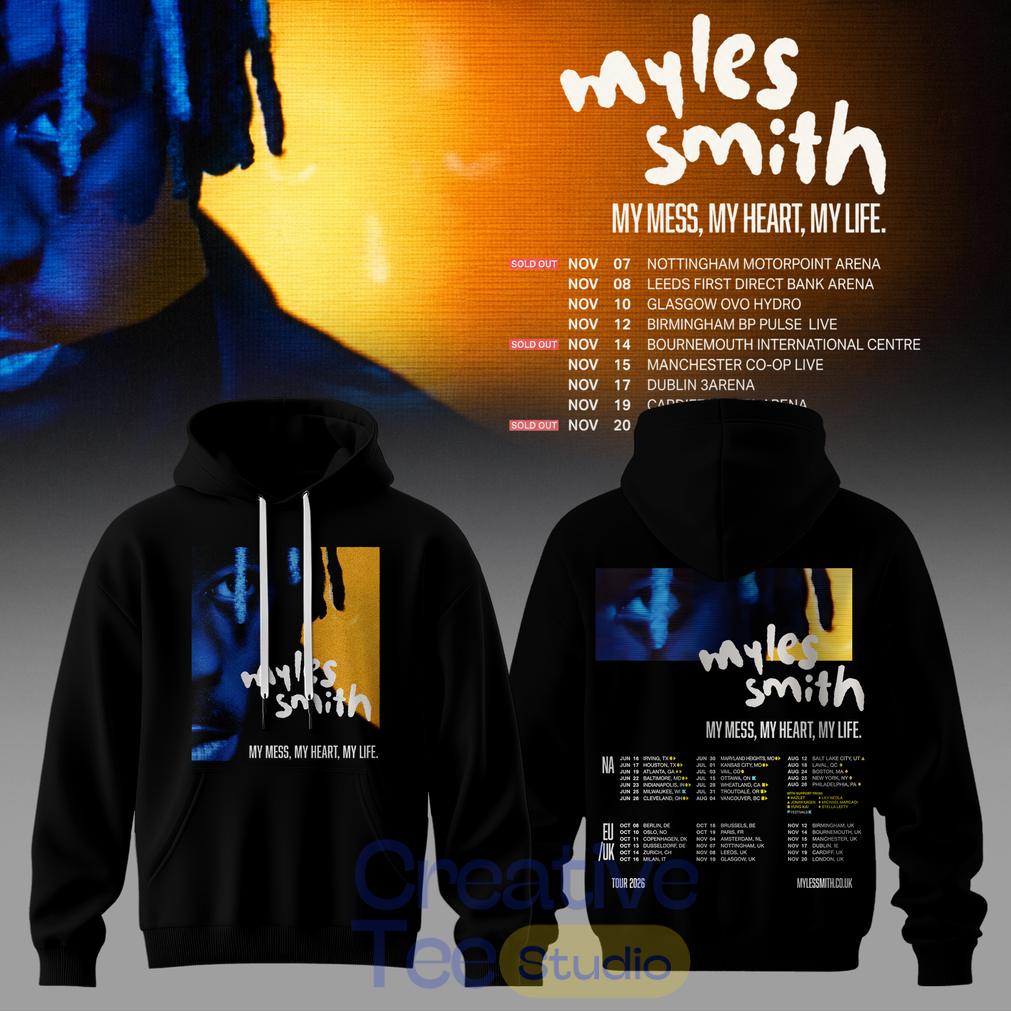 Myles Smith “My Mess, My Heart, My Life” Hoodie Myles Smith “My Mess, My Heart, My Life” Hoodie