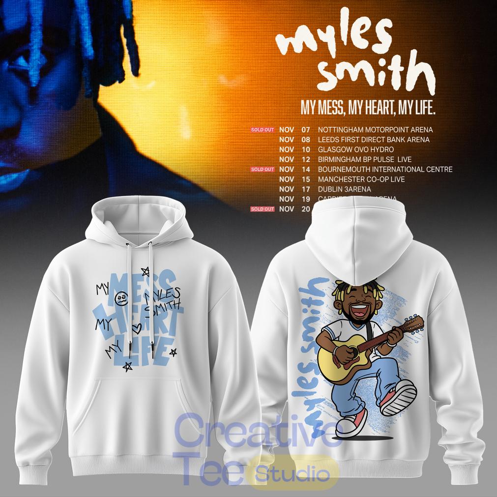 Myles Smith “My Mess, My Heart, My Life” Hoodie Myles Smith “My Mess, My Heart, My Life” Hoodie