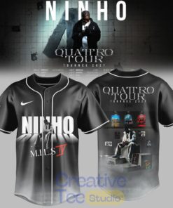 NINHO QUATTRO TOUR 2027 Special Baseball Jersey NINHO QUATTRO TOUR 2027 Special Baseball Jersey