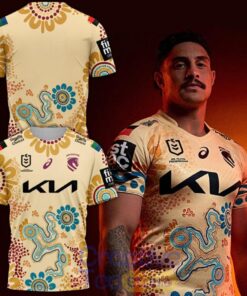 NRL Brisbane Broncos Indigenous 2026 Special Tee Hoodie