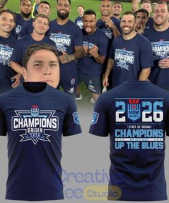 NSW Blues 2026 State Of Origin Champions Champions Limited Edition T-Shirt