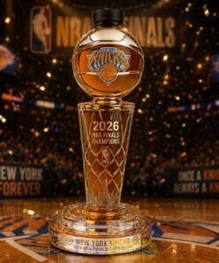 New York Knicks 2026 NBA Finals Champions Whiskey Bottle