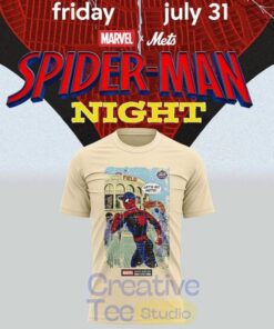 New York Mets x Spider Man Night 2026 T-Shirt New York Mets x Spider Man Night 2026 T-Shirt