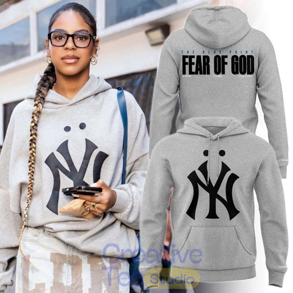 New York Yankees x Jay-Z 2026 Yankees Stadium Concert Fear of God Hoodie New York Yankees x Jay-Z 2026 Yankees Stadium Concert Fear of God Hoodie