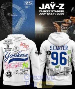 New York Yankees x Jay-Z At Yankee Stadium 2026 Edition Hoodie