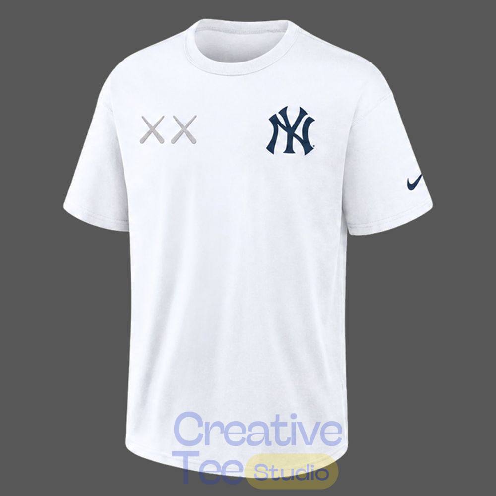 New York Yankees x KAWS 2026 Special White T-Shirt New York Yankees x KAWS 2026 Special White T-Shirt