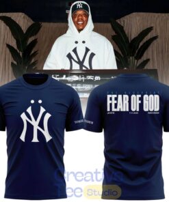 New York Yankees x x Jay-z Fear Of God 2026 Special Navy T-Shirt