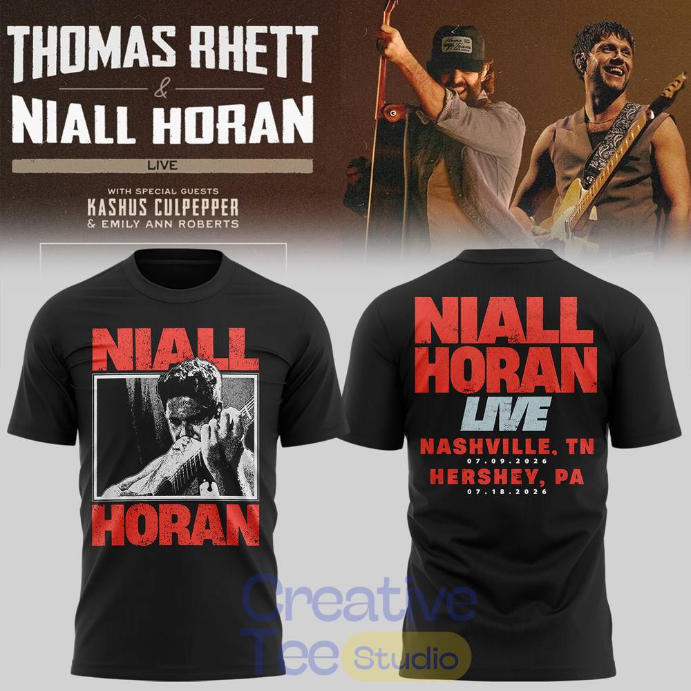 Niall Horan The Soundtrack to Life Tour T-Shirt Niall Horan The Soundtrack to Life Tour T-Shirt