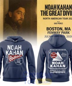 Noah Kahan x Boston Red Sox – The Great Divide Tour 2026 Hoodie
