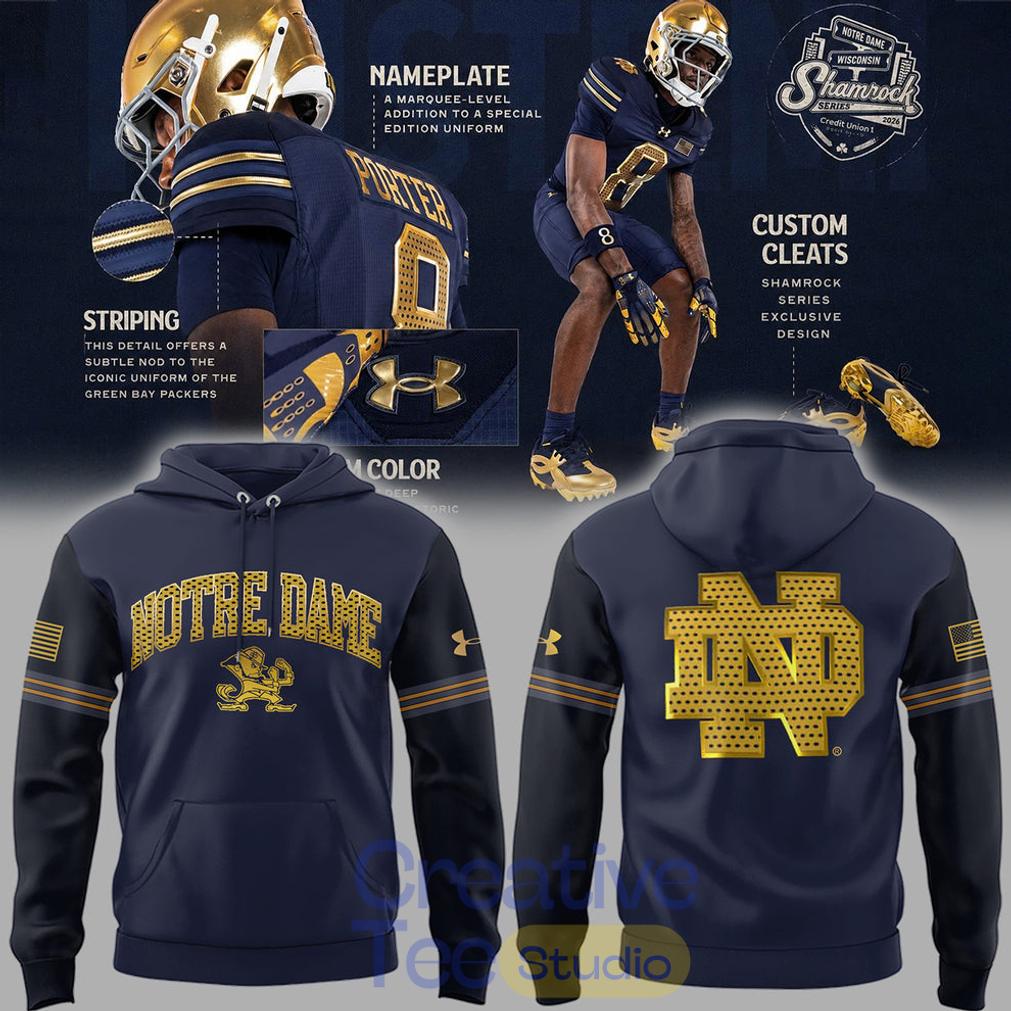 Notre Dame Fighting Irish 2026 Shamrock Series Special Tee Hoodie Notre Dame Fighting Irish 2026 Shamrock Series Special Tee Hoodie