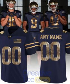 Notre Dame Under Armour Personalized Football Jersey