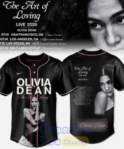 Olivia Dean The Art of Loving 2026 Baseball Jersey