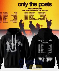 Only The Poets AND I’D DO IT AGAIN – THE DEBUT ALBUM TOUR 2026 Edition Hoodie