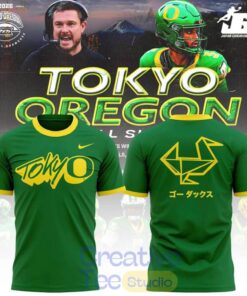 Oregon Ducks Release Tokyo Green Edition Tee