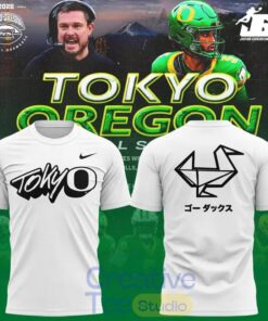 Oregon Ducks Release Tokyo White T-Shirt Special Edition
