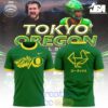 Oregon Ducks “Tokyo Oregon Football Showcase” Green T-Shirt