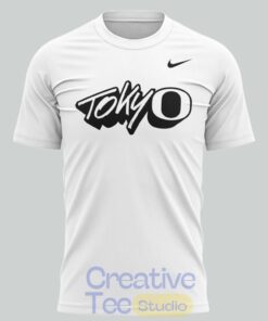 Oregon Ducks “Tokyo Oregon Football Showcase” White T-Shirt