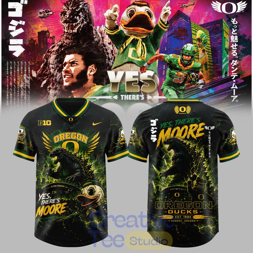 Oregon Ducks x Godzilla Edition Football Jersey Oregon Ducks x Godzilla Edition Football Jersey