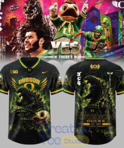 Oregon Ducks x Godzilla Edition Football Jersey