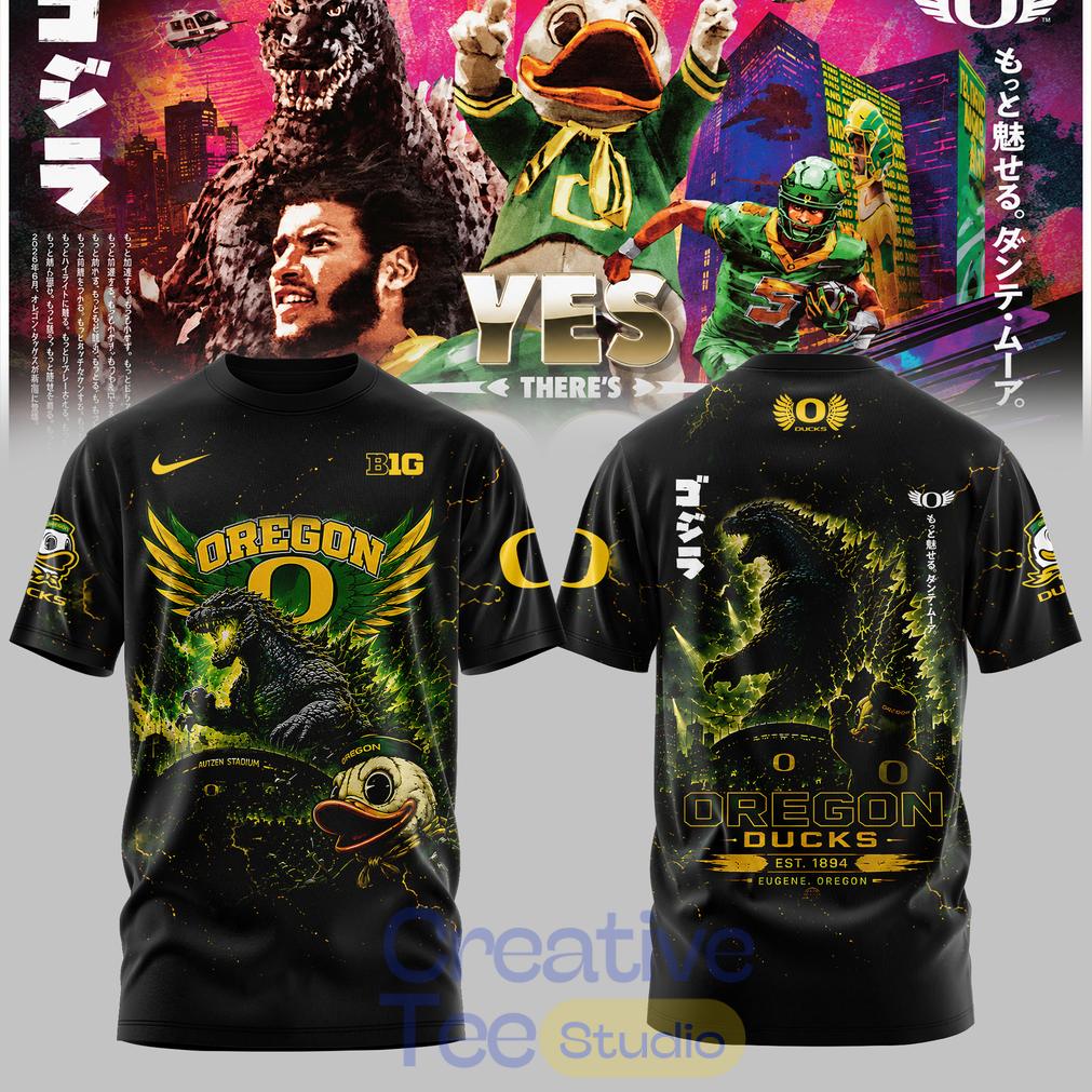 Oregon Ducks x Godzilla Edition Tee Oregon Ducks x Godzilla Edition Tee