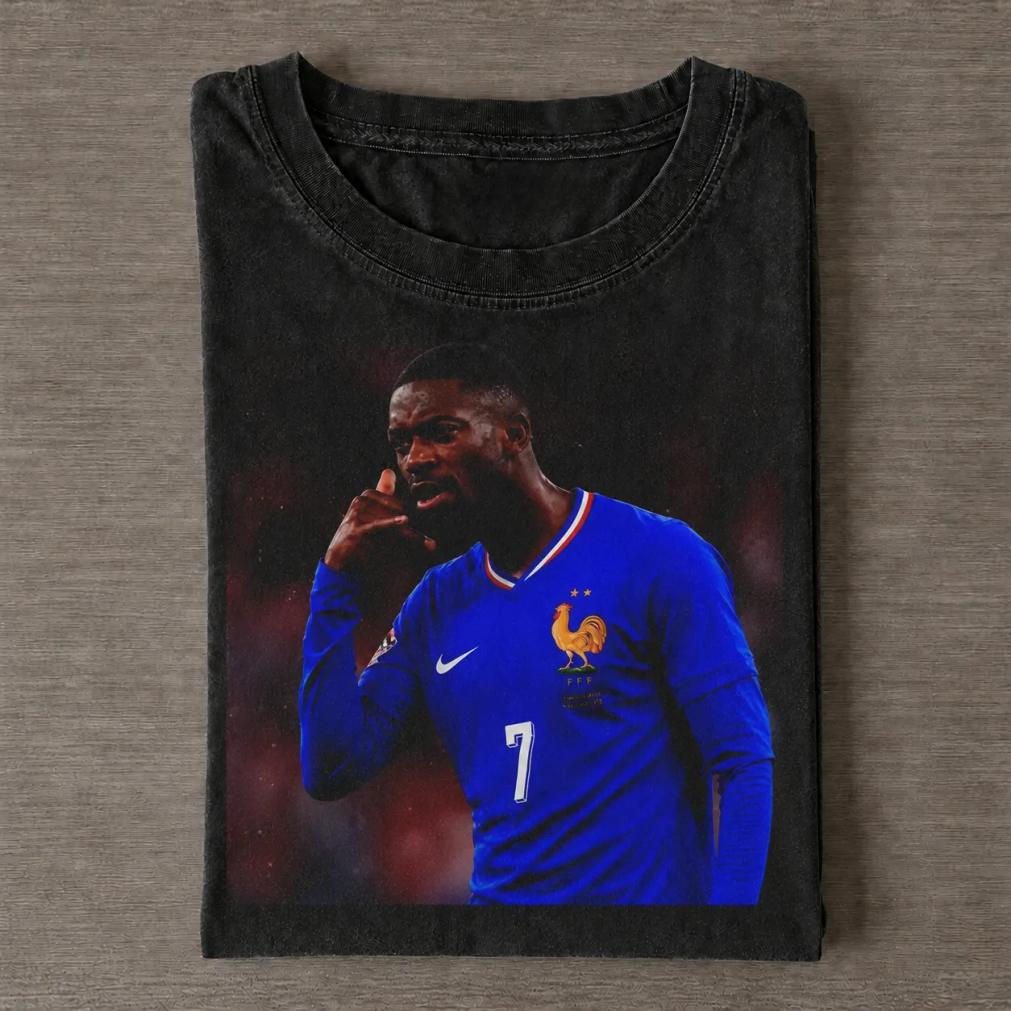 Ousmane Dembélé France WC 2026 T-Shirt Ousmane Dembélé France WC 2026 T-Shirt