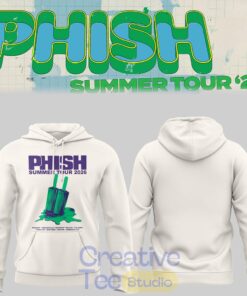 Phish Summer Tour 2026 White Edition Hoodie Phish Summer Tour 2026 White Edition Hoodie