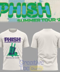 Phish Summer Tour 2026 White Edition T-Shirt
