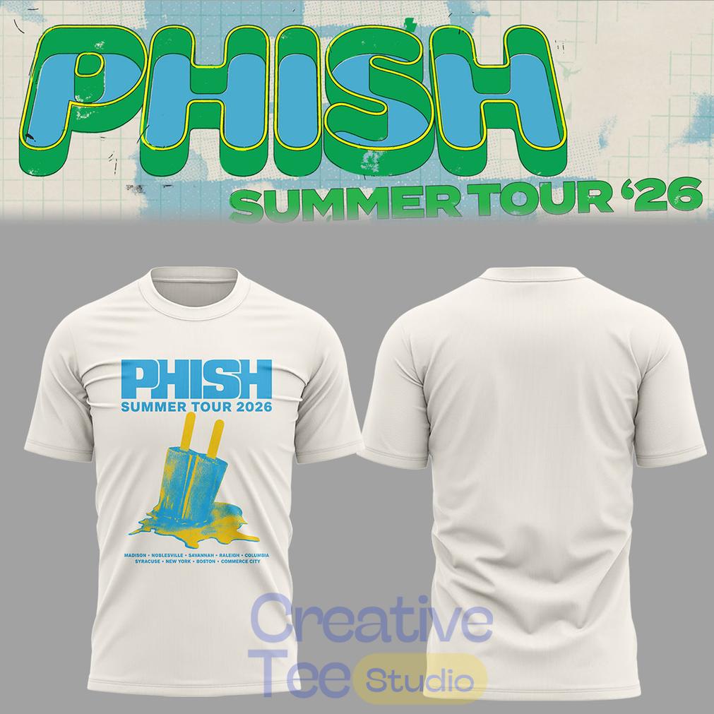Phish Summer Tour 2026 White Edition T-Shirt Phish Summer Tour 2026 White Edition T-Shirt