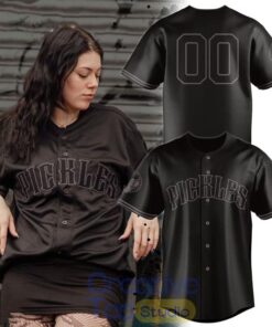 Portland Pickles 2026 Emo Night Black Special Baseball Jersey