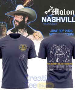 Post Malone Big Ass Stadium Tour 2026 With BigXthaPlug And Carter Faith Hoodie  Tee