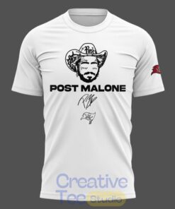 Post Malone Tampa Bay Buccaneers Big Ass Stadium Tour 2026 White Shirt