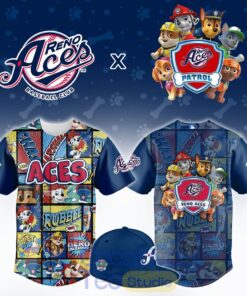 Reno Aces x Paw Patrol Night Limited Baseball Jersey
