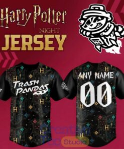 Rocket City Trash Pandas Harry Potter Night 2026 Baseball Jersey Rocket City Trash Pandas Harry Potter Night 2026 Baseball Jersey