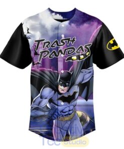 Rocket City Trash Pandas x Batman Superhero Night 2026 Special Baseball Jersey