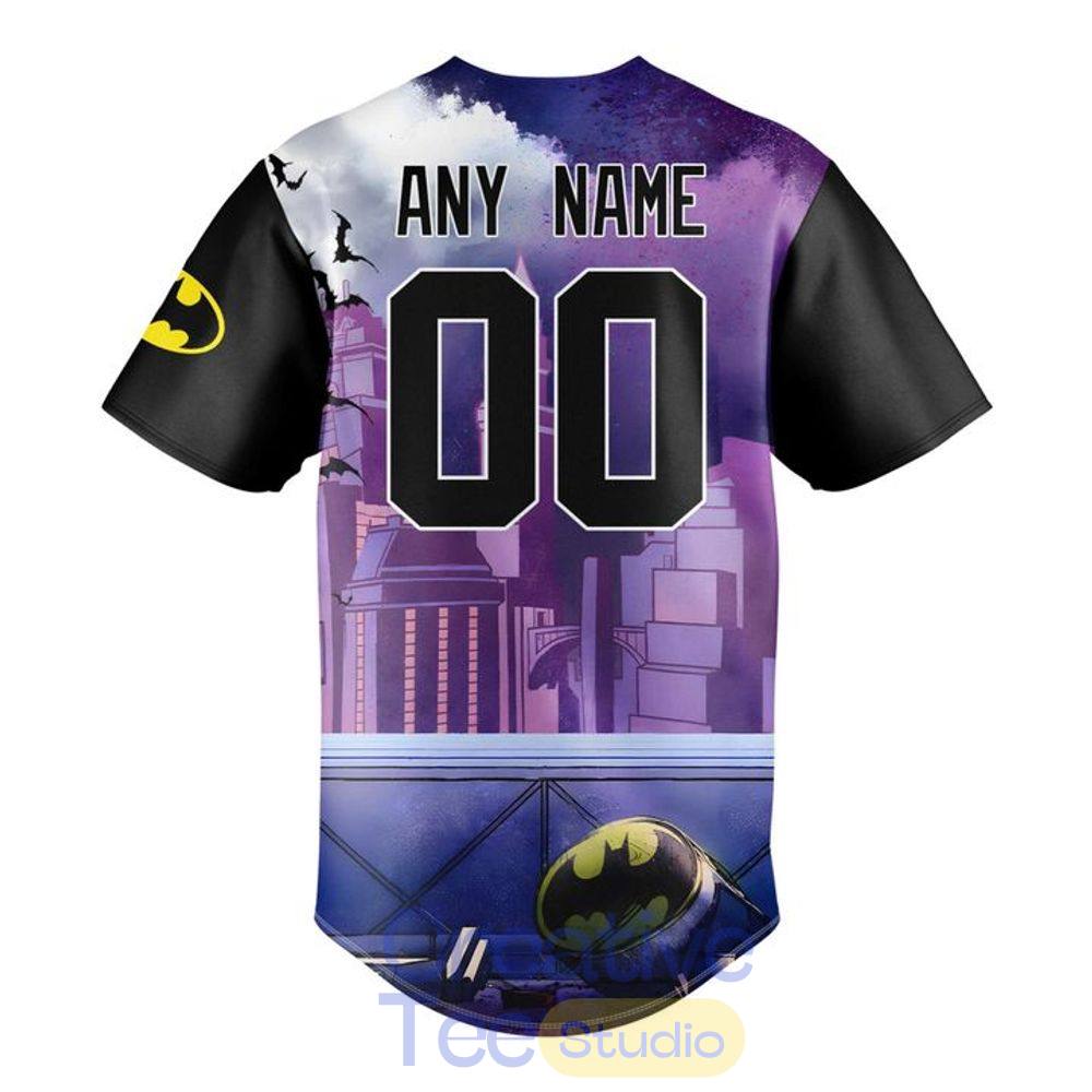 Rocket City Trash Pandas x Batman Superhero Night 2026 Special Baseball Jersey Rocket City Trash Pandas x Batman Superhero Night 2026 Special Baseball Jersey